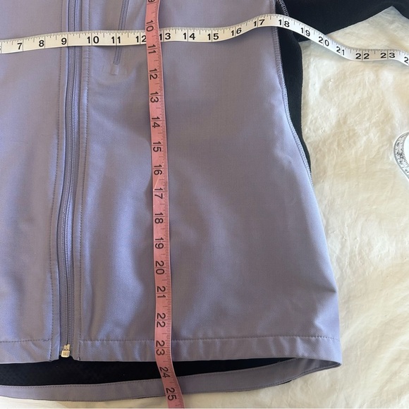 IBEX Women’s Merino Wool WindBlock Purple and Black Zip-Up Jacket Size L - Picture 10 of 10